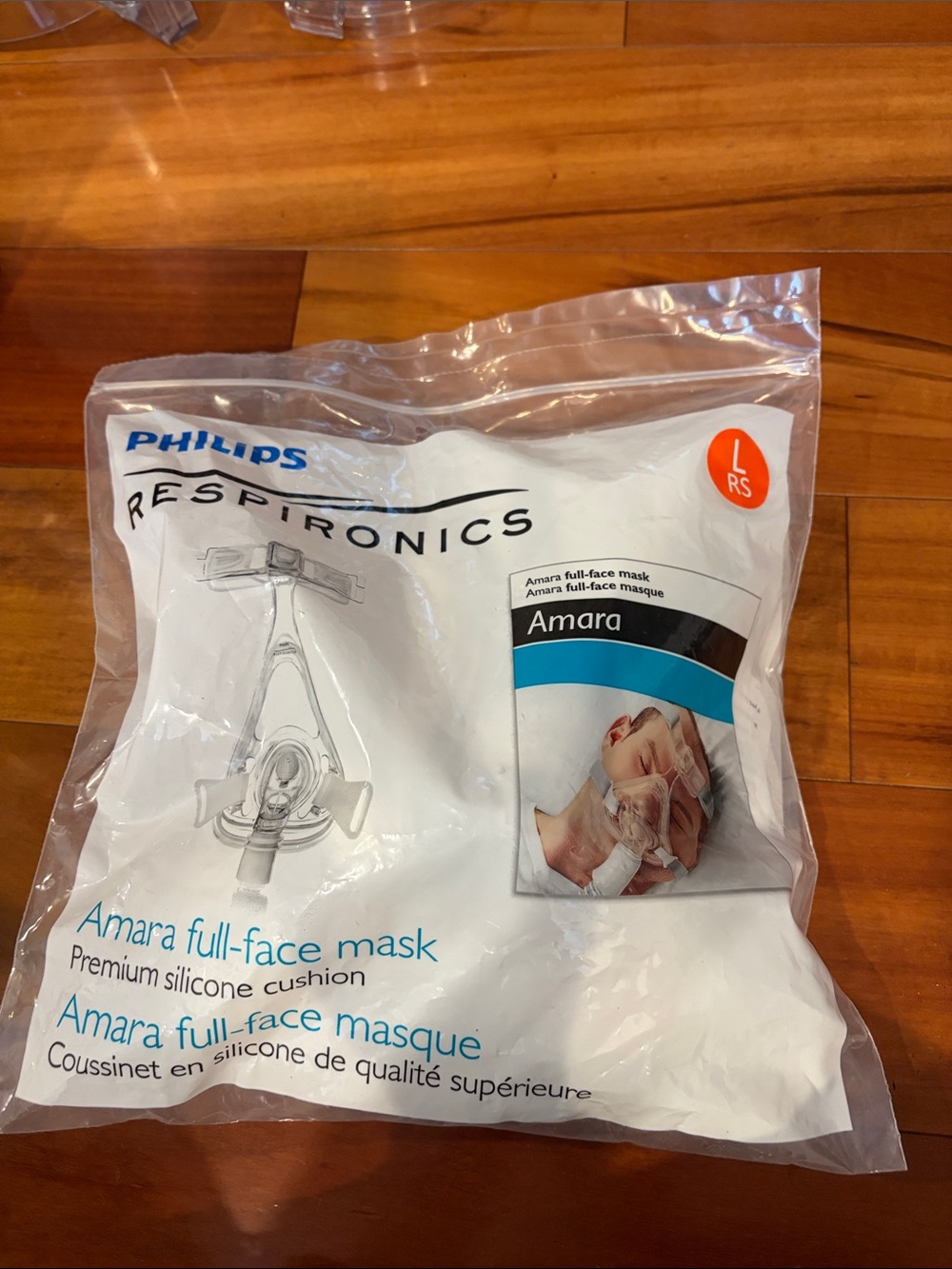 Philips Respironics Amara Full-Face Mask size L large RS NEW